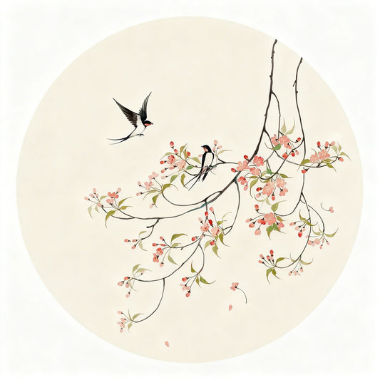 Blossoms in Spring-Luxurious | 3D Textured Wall Art | UV Printed Embossed Canvas Wall Frame for living room,home decor