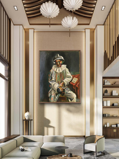 Pablo_Picasso-Luxurious-Modern Art & Abstract| 3D Textured Wall Art | UV Printed Embossed Canvas Wall Frame for Office,Meditation Space