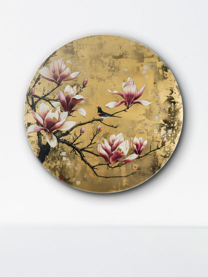 A Symphony of Spring-Luxurious | 3D Textured Wall Art | UV Printed Embossed Canvas Wall Frame for living room,home decor