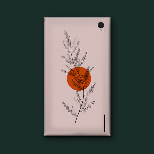 abstract-leaf-Gallery Style-Floral & Botanical-3D Textured Wall Art | UV Embossed Canvas Wall Frame for home decor and bed room