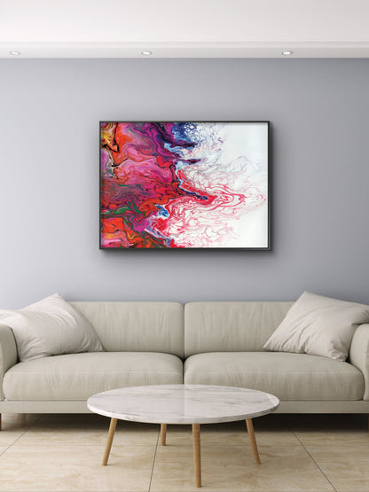 full-frame-shot-abstract-pattern-Luxurious-Modern Art & Abstract| 3D Textured Wall Art | UV Printed Embossed Canvas Wall Frame for Office,Meditation Space