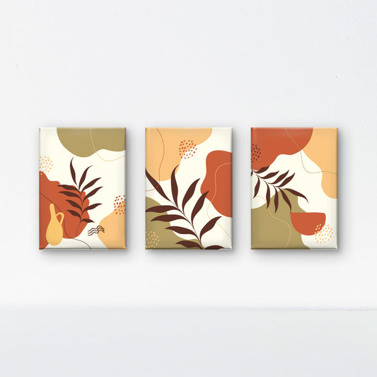 abstract_boho_minimal_organic_shapes-luxury-3D Textured Wall Art | UV Embossed Canvas Wall Frame for Home decor