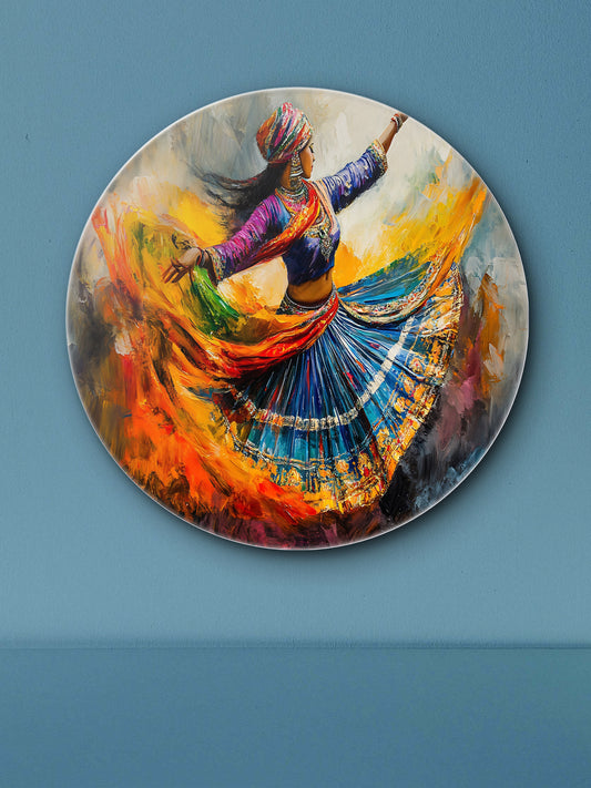 Whirling Spirit-Luxurious | 3D Textured Wall Art | UV Printed Embossed Canvas Wall Frame for living room,home decor