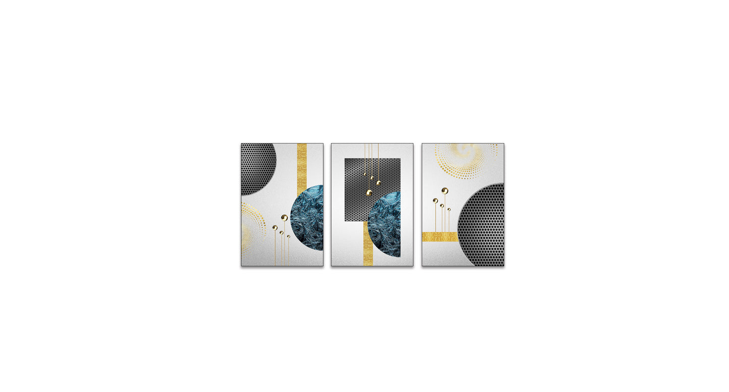 3d-abstract-light-blue-white-fractal-canvas-print-modern-line-printable-wall-art-minimal