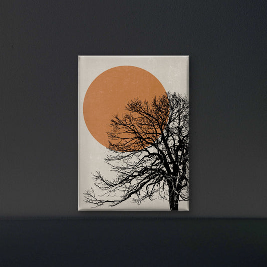 The tree of life-Luxurious-Nature and landscape | 3D Textured Wall Art | UV Printed Embossed Canvas Wall Frame for Home Decor,Living Room