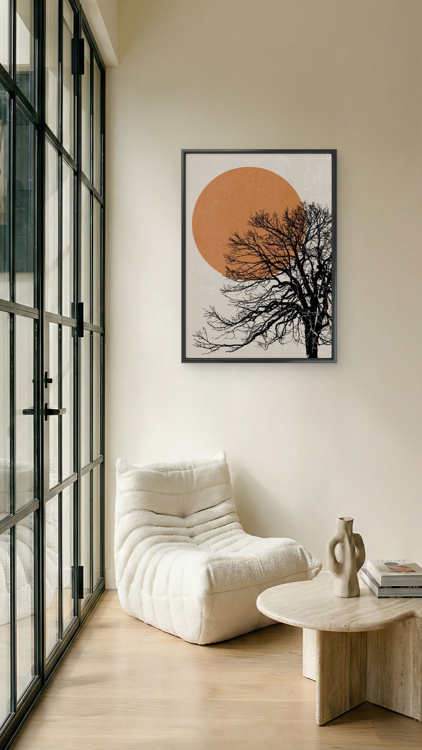 The tree of life-Luxurious-Nature and landscape | 3D Textured Wall Art | UV Printed Embossed Canvas Wall Frame for Home Decor,Living Room