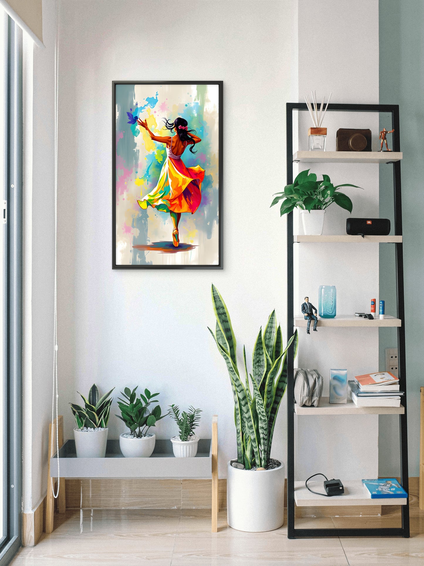 Dance-art-background-Luxurious-Lifestyle & Hobbies-3D Textured Wall Art | UV Embossed Canvas Wall Frame for Home decor and studio
