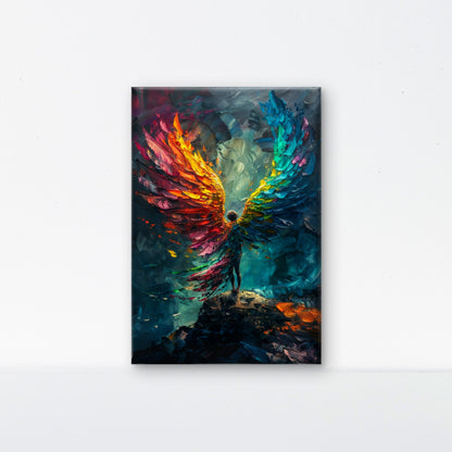 Spirit of the Sun and Sea-Luxury-Cosmic & Fantasy-3D Textured Wall Art | UV Embossed Canvas Wall Frame for Kids room and living room