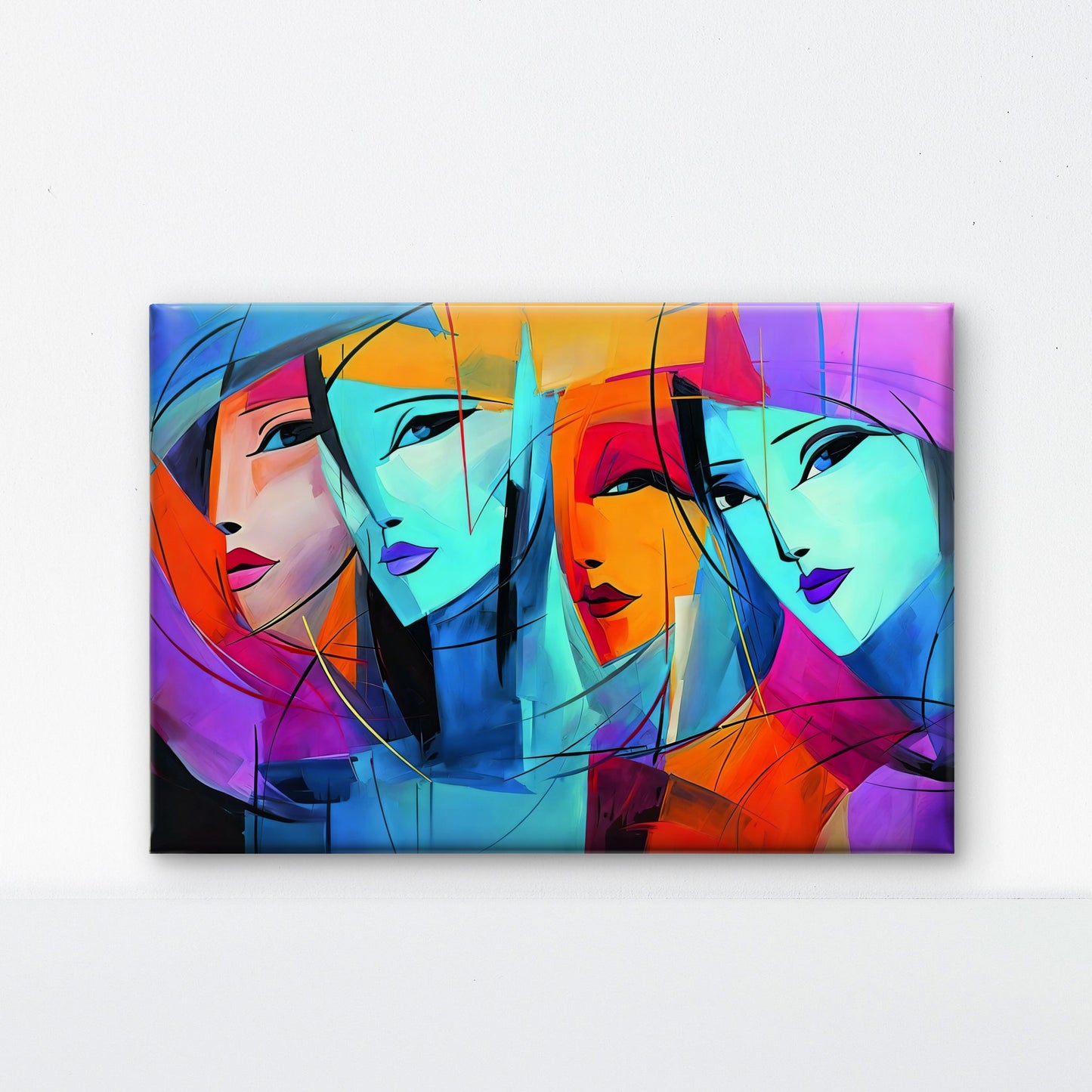 a-vibrant-abstract-Luxurious-Modern Art & Abstract| 3D Textured Wall Art | UV Printed Embossed Canvas Wall Frame for Office,Meditation Space