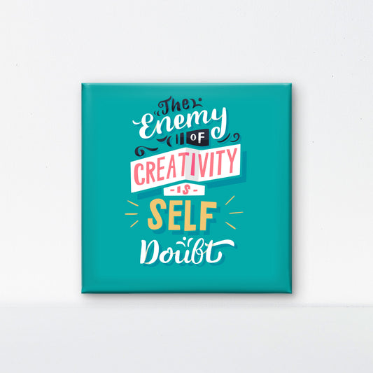 creativity quote inspirational-Luxurious-Motivational & Typography| 3D Textured Wall Art | UV Printed Embossed Canvas Wall Frame for Home Decor,Living Room