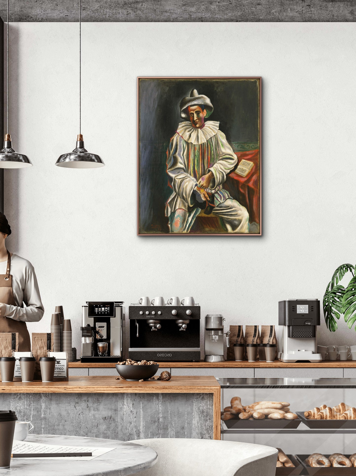 Pablo_Picasso-Luxurious-Modern Art & Abstract| 3D Textured Wall Art | UV Printed Embossed Canvas Wall Frame for Office,Meditation Space