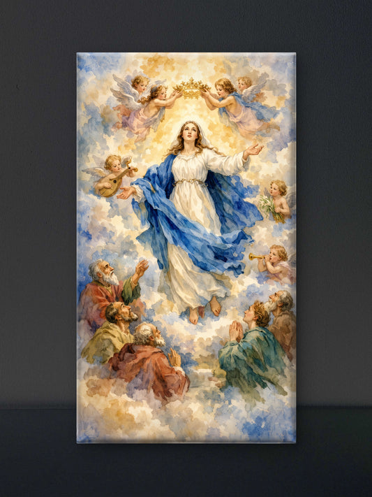 Heavenly Ascension-Luxurious-Gods and Divine Art 3D Textured Wall Art | UV Printed Embossed Canvas Wall Frame for Home Decor,living Room
