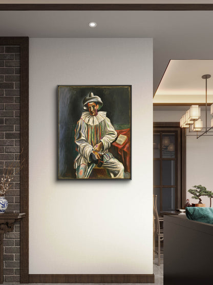 Pablo_Picasso-Luxurious-Modern Art & Abstract| 3D Textured Wall Art | UV Printed Embossed Canvas Wall Frame for Office,Meditation Space