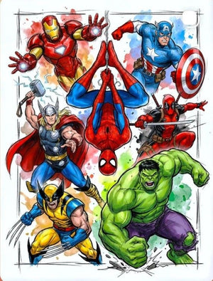 <strong>Superheroes & Characters</strong>