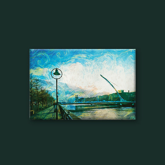 Dublin art-Luxurious-Nature and landscape | 3D Textured Wall Art | UV Printed Embossed Canvas Wall Frame for Home Decor,Living Room