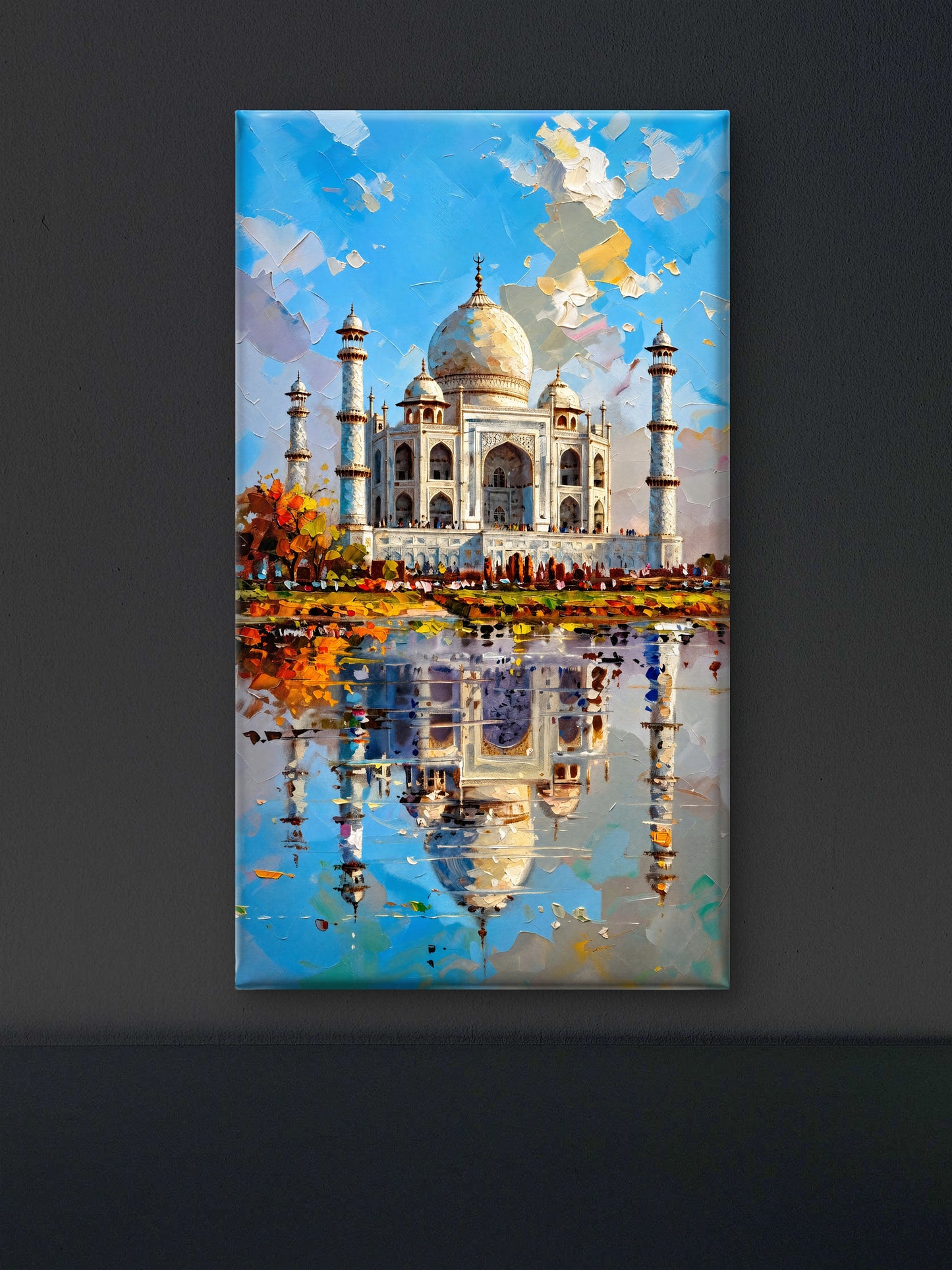 Taj Mahal-Culture, Heritage & Folk Art -3D Textured Wall Art | UV Embossed Canvas Wall Frame for Home decor (Copy) (Copy) (Copy) (Copy)