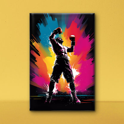 digital-art-style-boxing-day-celebration-Luxurious-Lifestyle & Hobbies-3D Textured Wall Art | UV Embossed Canvas Wall Frame for Kids room and gym