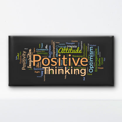 positive wording-Luxurious-Motivational & Typography| 3D Textured Wall Art | UV Printed Embossed Canvas Wall Frame for Office,Meditation Space