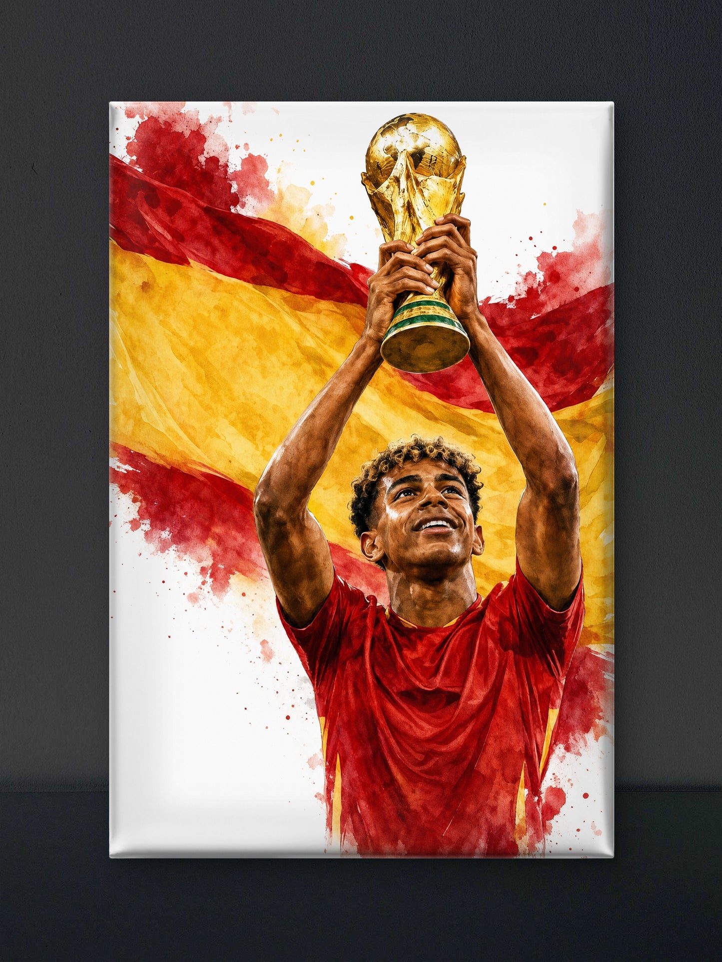 The World Champions-Luxurious-Lifestyle & Hobbies 3D Textured Wall Art | UV Printed Embossed Canvas Wall Frame for Home Decor,living Room