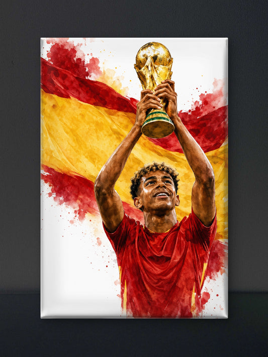 The World Champions-Luxurious-Lifestyle & Hobbies 3D Textured Wall Art | UV Printed Embossed Canvas Wall Frame for Home Decor,living Room