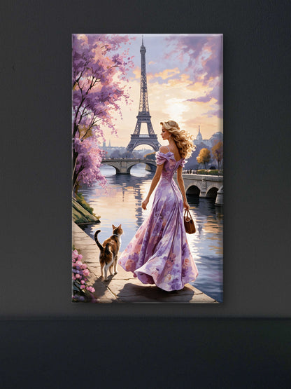 Chasing Blossoms-Love & Togetherness -3D Textured Wall Art | UV Embossed Canvas Wall Frame for Home decor (Copy) (Copy) (Copy)