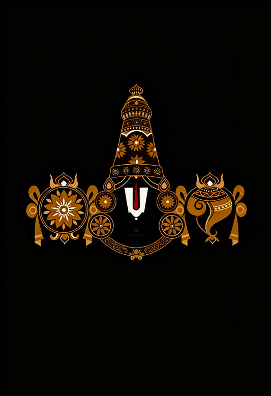 Sri Venkateswara Vaibhavam-Luxurious-Spiritual & Mindful 3D Textured Wall Art | UV Printed Embossed Canvas Wall Frame for Prayer room ,Meditation Space