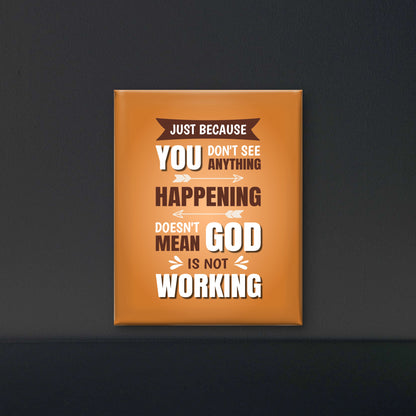 god has plan for you-Luxurious-Motivational & Typography| 3D Textured Wall Art | UV Printed Embossed Canvas Wall Frame for Office,Meditation Space