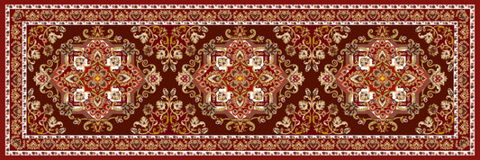 Decorative Pattern-Luxurious-Indian Culture &  Folk Art 3D Textured Wall Art | UV Printed Embossed Canvas Wall Frame for Home Decor,living Room