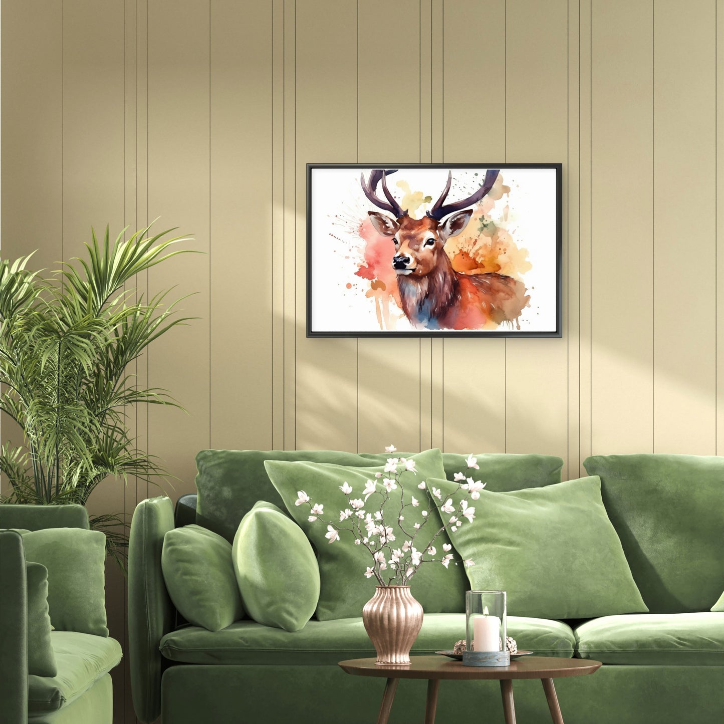 splash-colorful-animal-part-Luxurious-Wildlife & Animals-3D Textured Wall Art | UV Embossed Canvas Wall Frame for Home decor