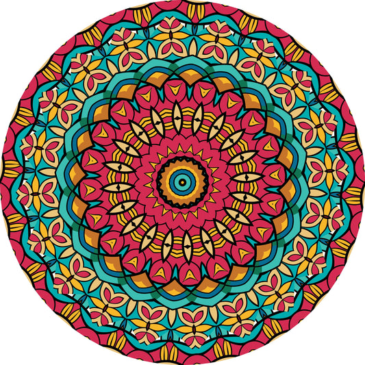 vibrant-mandala-design-ethnic-patterns WALL ART